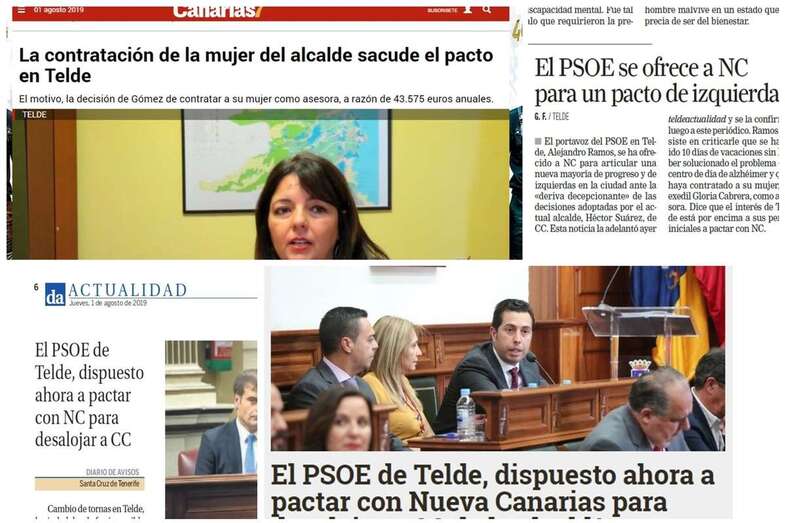 Titulares de la prensa regional, digital e impresa (Foto TA)